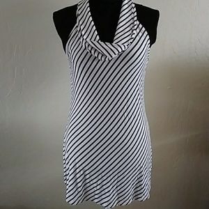 White House Black Market cowl neck tunic szM